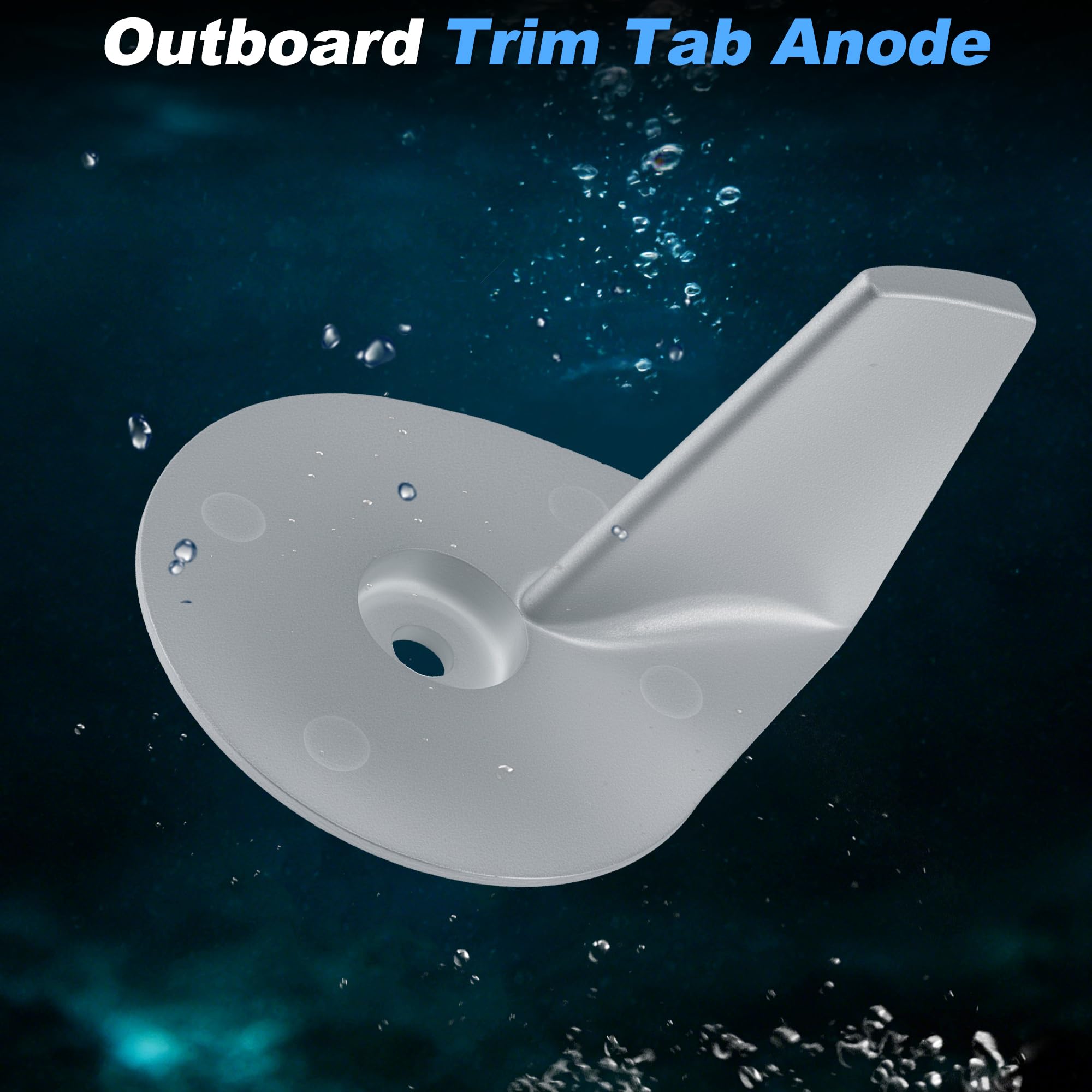 nannページ Partuto Boat Trim Tab Anode for Mercury Mariner 25 30 40 45 50 HP